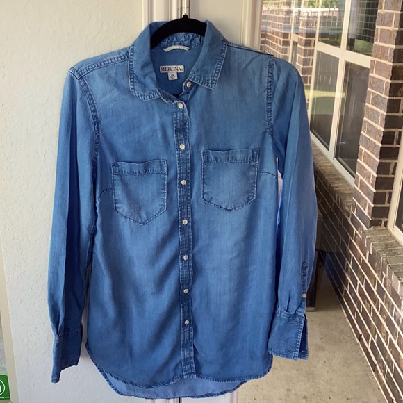 Merona Tops - Merona Chambray Top